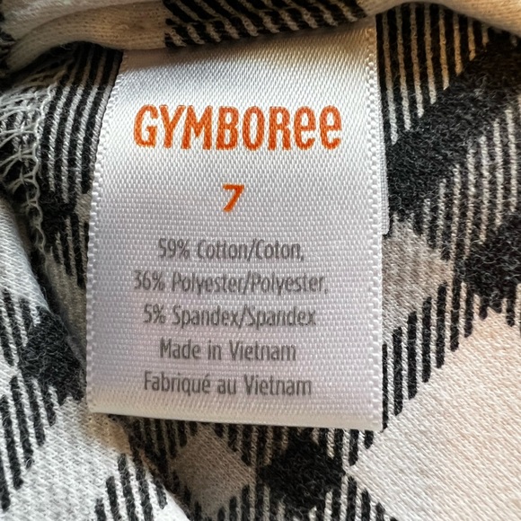 GYMBOREE Plaid Sleeveless Casual Dress for girls/size 7 - Picture 6 of 8
